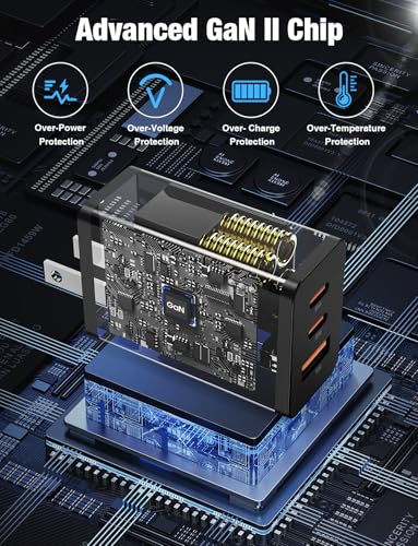 Hzevn 2-Pack 65W USB C Wall Charger Block, Model DP-A127G65