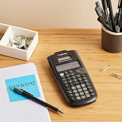 Texas Instruments TI-30X Engineering/Scientific Calculator | 2.62" LCD Screen | Battery Powered | Model 36PRO/TBL/1L1
