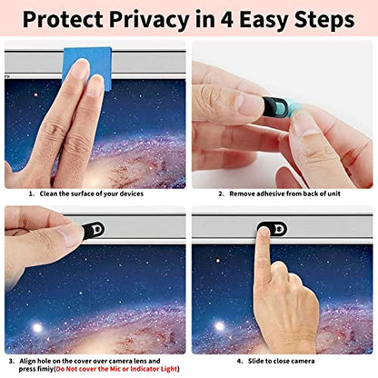 Yilador 3-Pack YL0211172803 1080p Webcam Cover Slider