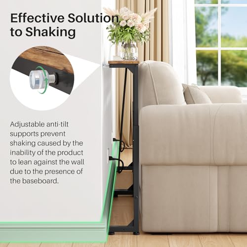 Kitstorack 2-Pack 78.8" Console Table ZXGZ-303 Adjustable Height & Power Outlets