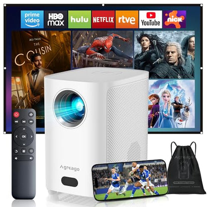 Agreago 300 Inches V3 1920 x 1080 60Hz LED Projector