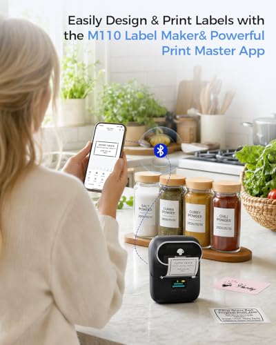 Phomemo 2" M110 203dpi Portable Thermal Label Maker