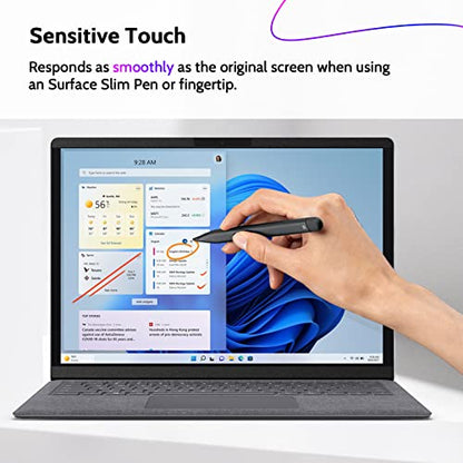 Peslv 13.5 Inch Magnetic Privacy Screen Filter for Microsoft Surface Laptop 1/2/3/4/5/6, Anti-Glare, Matte Finish, Scratch Resistant, Removable