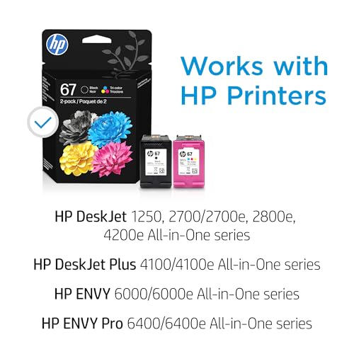 HP Ink Cartridge Black/Tri-Color High Yield 3YP29AN 120 Page Yield Compatible with DeskJet and Envy Printers
