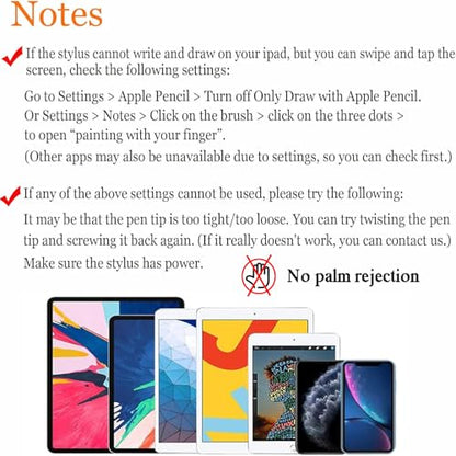 CMARS Active Stylus Pen C01 Compatible with iPad, Android, and Smartphones