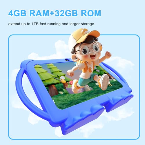 HOTTABLET 7" Q8K 1024x600 60Hz IPS Kids Tablet