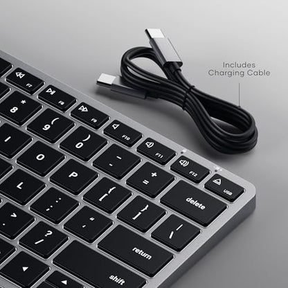 Satechi 11.93 x 5.83 x 1.46 inches ST-BTSX1M Bluetooth Keyboard