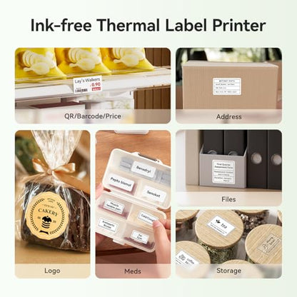 NIIMBOT B21 Pro 300DPI Portable Thermal Label Printer
