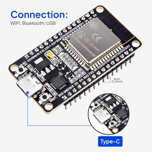 ELEGOO 35-Component ESP-32 Super Starter Kit with Arduino IDE Compatibility