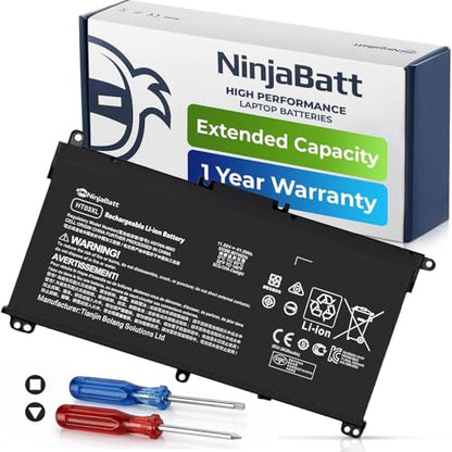 NinjaBatt HT03XL 3630mAh Laptop Battery 11.55V Lithium Polymer