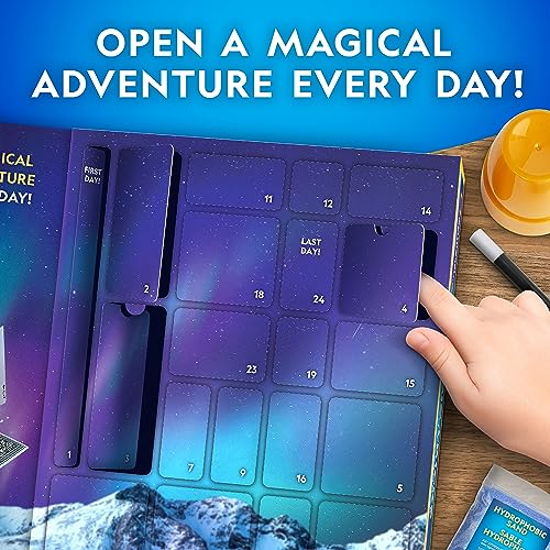 Blue Marble 11.8" x 11.8" NGMAGADVENT2 Multicolor Advent Calendar with 24 Activities
