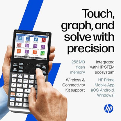 HP 3.5" Prime G2 Calculator LCD Nonstandard Battery Graphing Metal