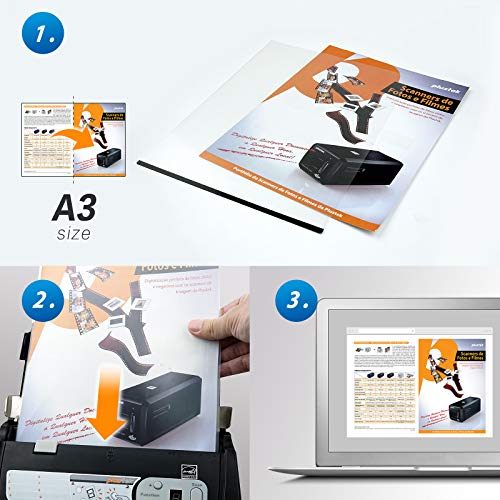 Plustek A4 Document Carrier Sheets Pack of 5