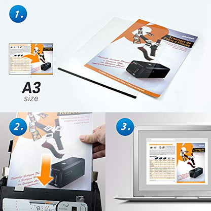Plustek A4 Document Carrier Sheets Pack of 5