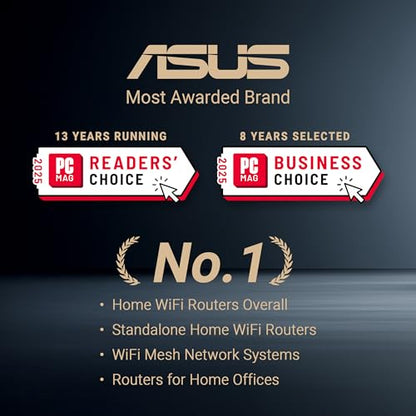 ASUS BD5 Dual-Band WiFi 7 Mesh 5000 Mbps 2500 sq.ft (1pk) Dual 2.5G Ports