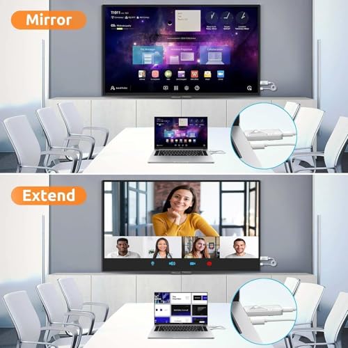 KVZOO Wireless HDMI Transmitter and 2 Receivers DT257W-H 1080P Compatible HDMI 5.1 Surround 2.4G+5G WLAN