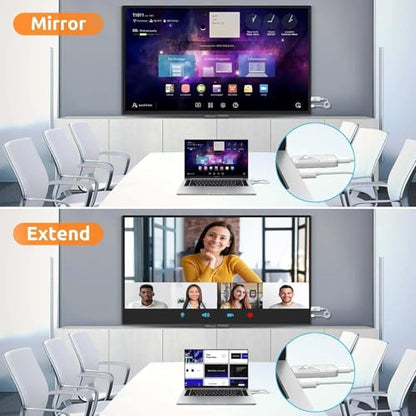 KVZOO Wireless HDMI Transmitter and 2 Receivers DT257W-H 1080P Compatible HDMI 5.1 Surround 2.4G+5G WLAN