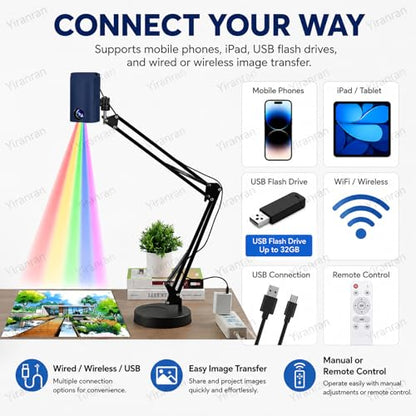 VAXYOR 220cm FG0333000158 USB Projector