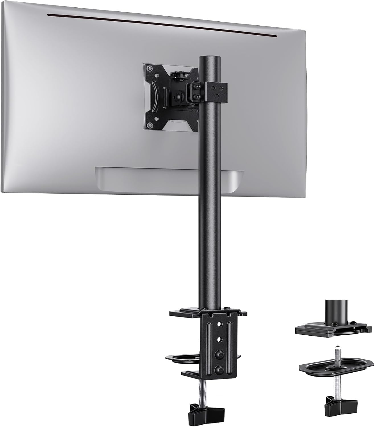 ErGear 13 to 32 Inch Single Monitor Mount VESA 75/100mm Black EGCM12