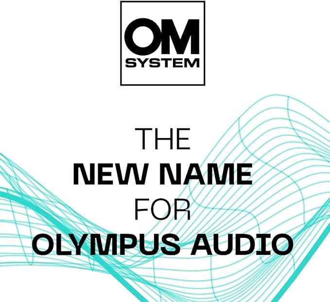 OM SYSTEM 1.61 Inches WS-882 Digital Voice Recorder MP3 Audio 32GB USB 2.0