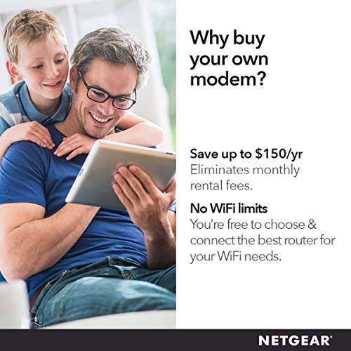NETGEAR 16x4 DOCSIS 3.0 Cable Modem Model CM500-1AZNAS
