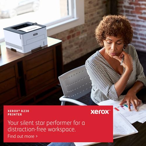 Xerox B230 16.5" x 17.4" x 12.3" Monochrome Laser Printer - 2400 x 2400 dpi - Wireless - 1 Tray