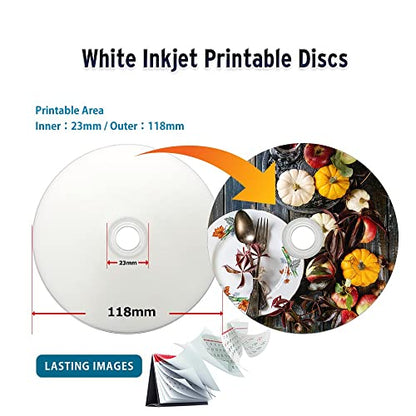PlexDisc 25GB 6X Blu-ray Disc 5pk 50 Count Model Number 633-214