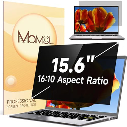Mamol 15.6" MALPUS-601-1 Privacy Screen Filter 16:10 Aspect Ratio