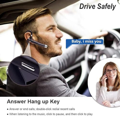 Agkey On Ear RM Wireless Headset Bluetooth Version 5.3 Noise Cancelling