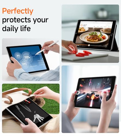 SMARTDEVIL 2 Pack 10.2 Inch Tempered Glass Screen Protector for iPad 9th/8th/7th Gen Model Number: SM-Screen Protector 9H Clarity HD