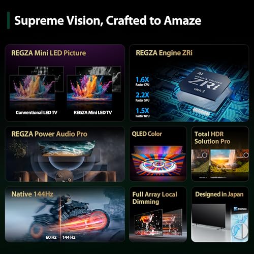 Toshiba 100" Z670 Series 4K Resolution 144Hz Mini-LED Smart Fire TV