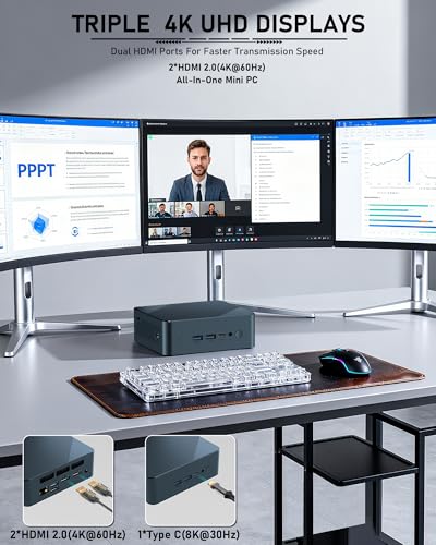 Getorli 75 Inch GT100 4K 60Hz Mini PC