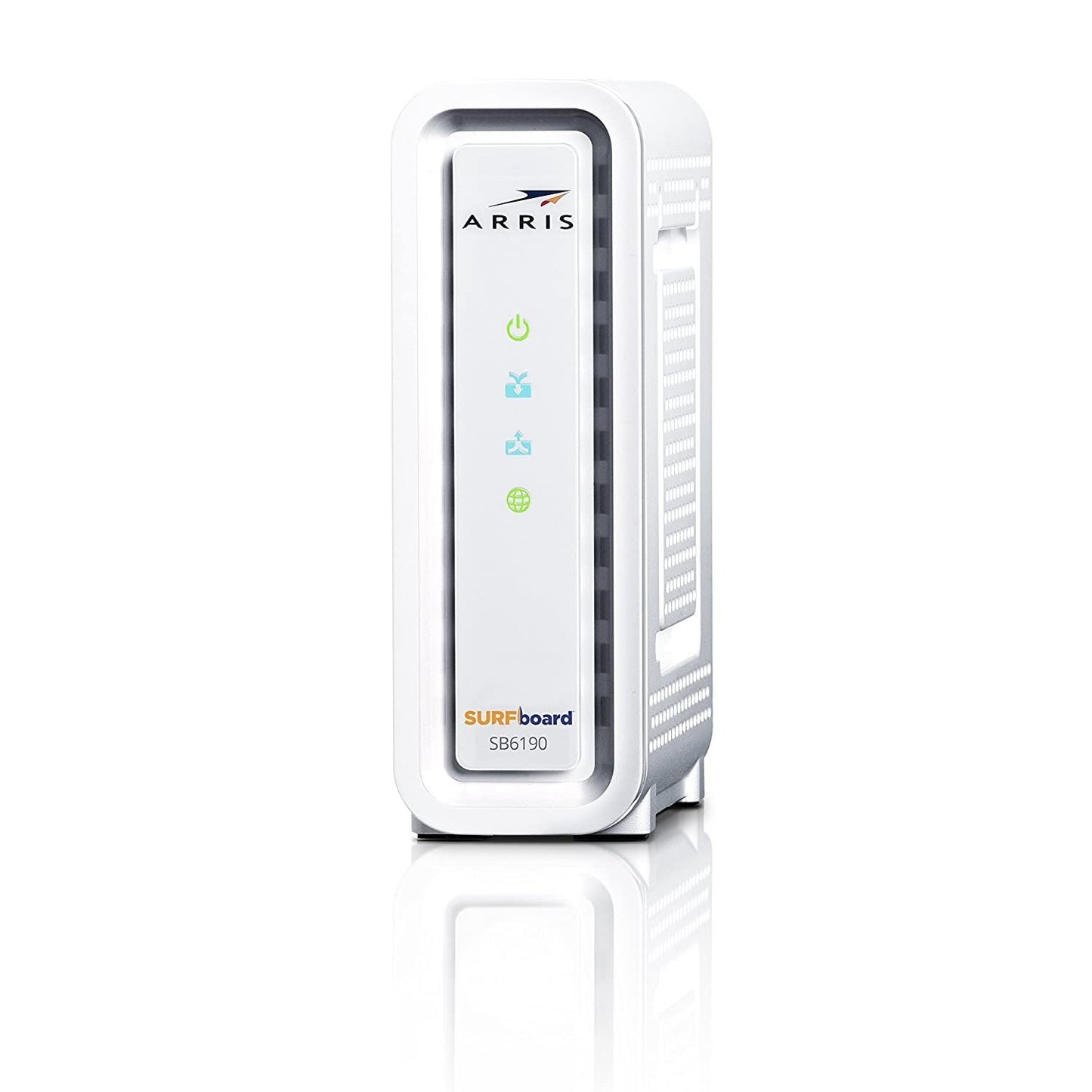 ARRIS 1-Port SB6190 Cable Modem, 960 Mbps Downstream/Upstream Rate, Ethernet Connectivity, White