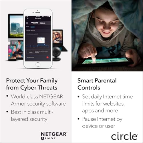 NETGEAR CBR40 Tri-Band Cable Modem and WiFi Router Combo - 802.11ac, AC2200, 2,000 sq. ft. Coverage