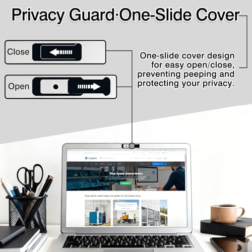 Brvlsoc 6-Pack BC0107 Ultra Thin Camera Blocker Webcam Cover
