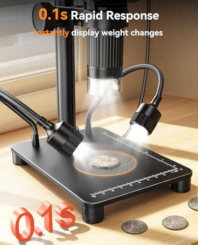 Elikliv 4.3" EDM4 Weighing 12MP 1080P Digital Microscope