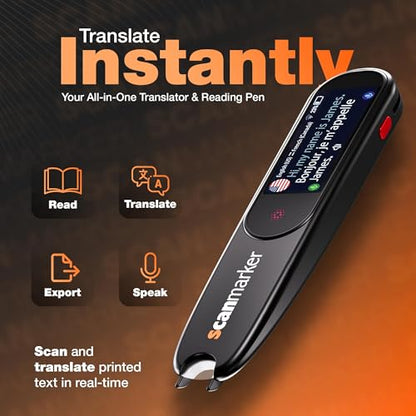 Scanmarker 0.2 Ounces Pal Text Scanner Bluetooth 600 dpi USB