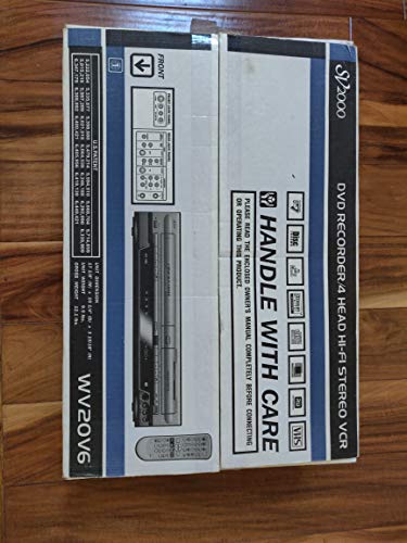FUNAI SV2000 1920x1080 Pixels DVD Recorder and VCR Combo