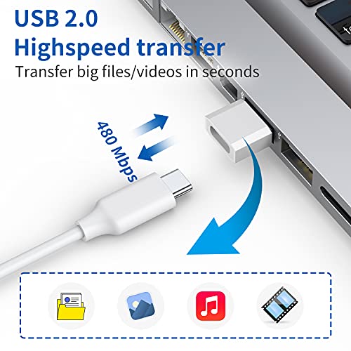 QianLink USB C Female to USB A Male Adapter 4 Count
