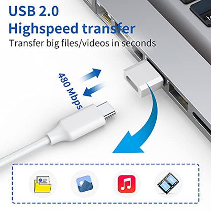 QianLink USB C Female to USB A Male Adapter 4 Count