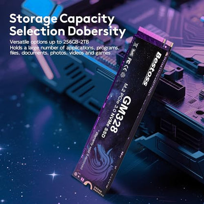 Bestoss 512GB GM328 PCIe x 4 NVMe M.2 SSD Internal Solid State Drive