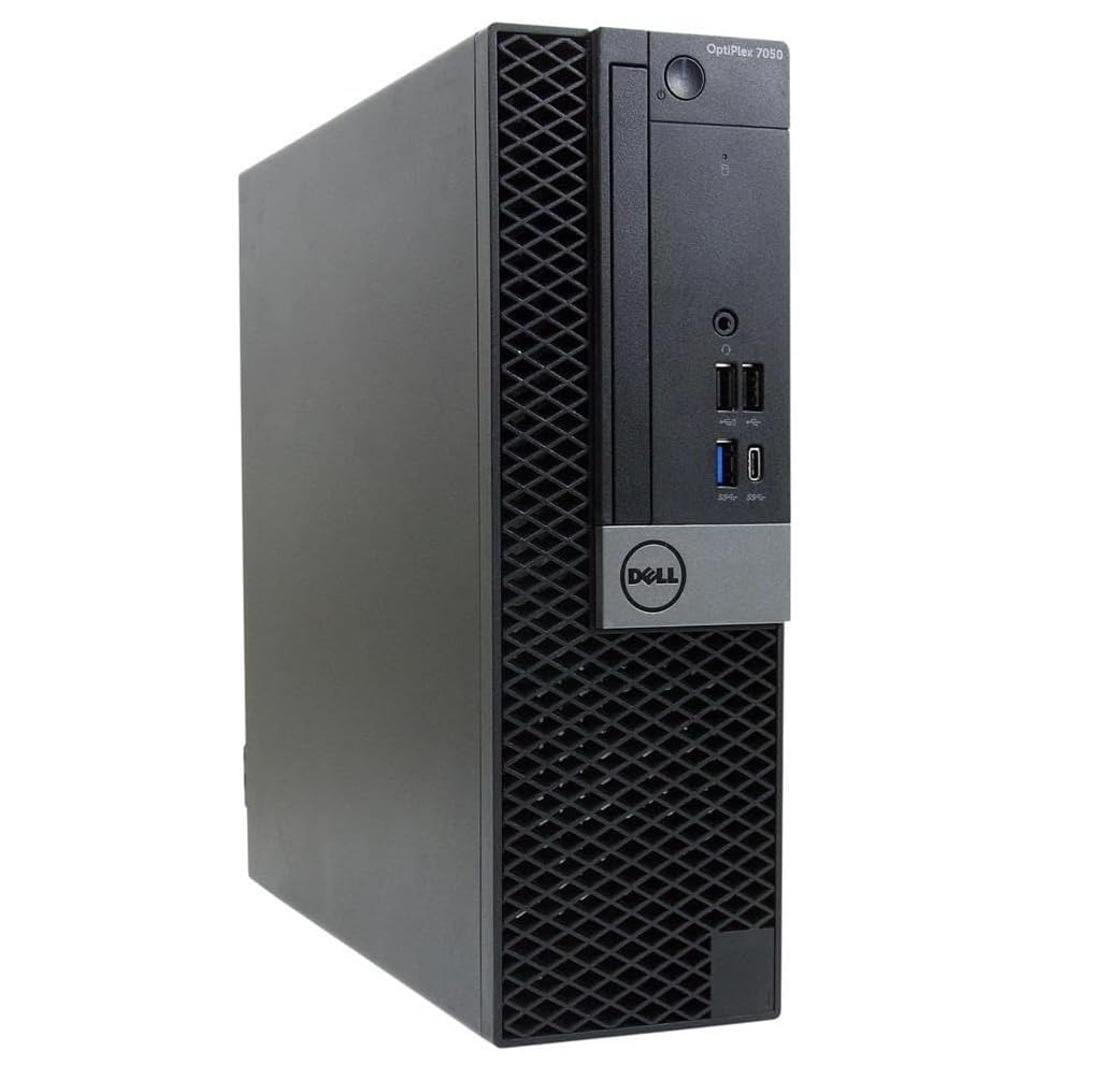 Dell OptiPlex 7050 SFF Tower Computer Intel Core i5-7500 3.4GHz 16GB DDR4 512GB SSD Windows 11 Pro 3840x2160