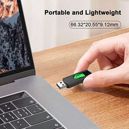 Aiibe 128GB USB Flash Drive USB 2.0 Portable Thumb Drive