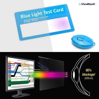 VizoBlueX 23-24" Anti-Blue Light Filter Screen Protector 21.5x13" Multi-Layer Acrylic