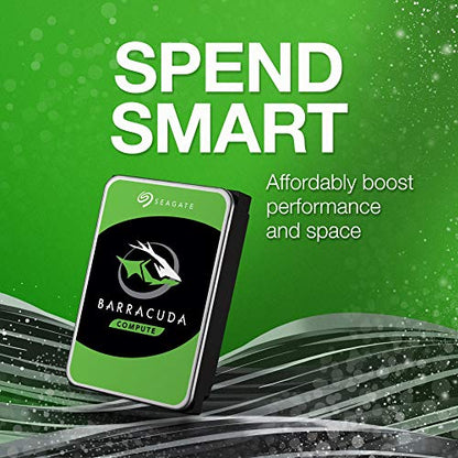 Seagate BarraCuda 6TB Internal Hard Drive ST6000DMZ03 SATA 6 Gb/s 5400 RPM 256MB Cache 3.5 Inch HDD