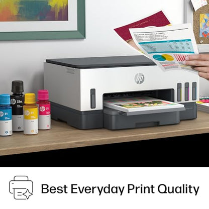 HP Inkjet All-in-One Printer Smart Tank 7001 Auto-Duplex Wireless Color Copier Scanner 4800x1200dpi