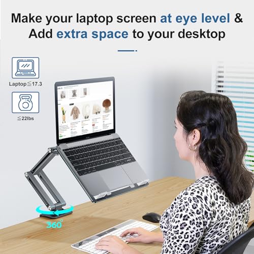 Nediea Laptop Mount - Model nediea-XXX - Adjustable Height Stand for Laptops