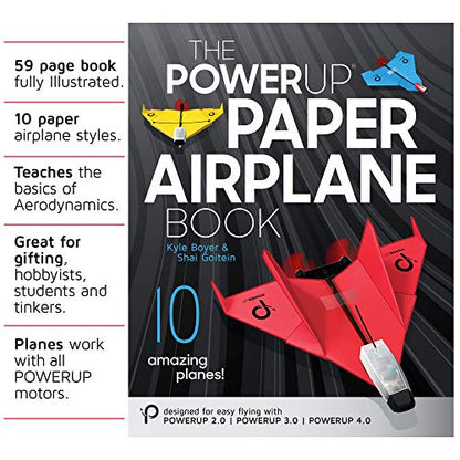 POWERUP Paper Airplane Book: Ultimate Guide for Powered Planes