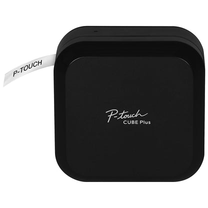 Brother P-touch CUBE Plus PT-P710BT Label Maker, Monochrome, 180 DPI Resolution