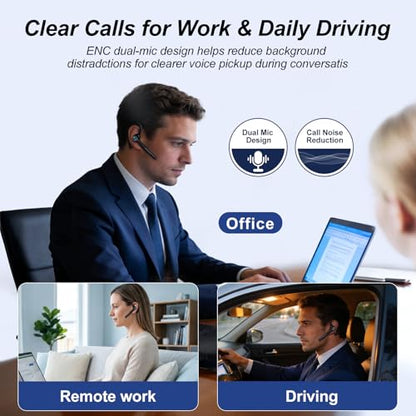 ONE LIFE G3 Bluetooth Headset, Wireless, Environmental Noise Cancellation, Bluetooth 5.3
